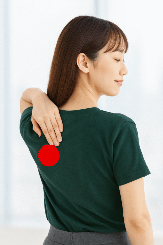 『デスクワークで“背中バキバキ”…その正体は僧帽筋・菱形筋・脊柱起立筋のコリ💻』 | 樹優鍼灸整骨院